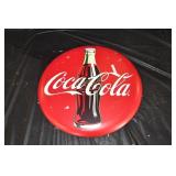 Repro Coca Cola Metal Button Sign