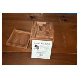 Complex Wood Puzzle Cube