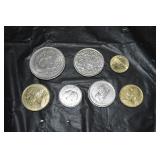 Vintage Swiss Foreign Coins