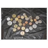 Vintage France & Canada Foreign Coins