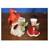 Pair of Holiday Candle Holders