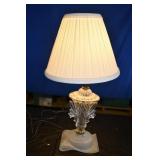 Vtg Glass Lamp