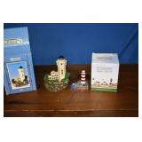 Ceramic Alcatraz & Hilton Head Lighthouses