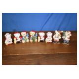 Christmas Teddy Bear Salt & Pepper