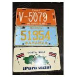 Carribbean License Plates
