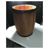Wooden Nail Keg with Metal Bands