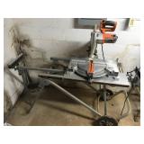 Ridgid 12in Radial Arm Saw with Table