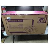 Purple Leaf Umbrella Base, New in Box