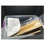 Chrome 3-Tier Wall Shelf, New