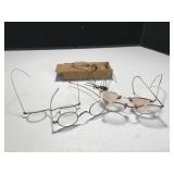 Vintage 12k Gold-Filled Glasses Set