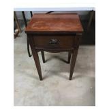 Sheridan Style Mahogany Side Table