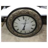37in Round Madison Clock Co. Wall Clock