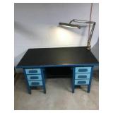Wooden Work Desk, 60x34x30.5 Inches