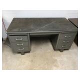 Industrial Metal Work Desk by Twincle