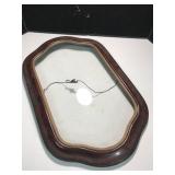 Vintage Picture Frame With Glass