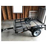 6ft Single Trailer With 1 7/8 Receiver
