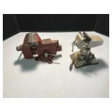 Small Bench and Table Vises Lot