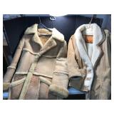 Two Sheepskin Jackets, Size 44