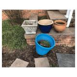 Four Garden Planters