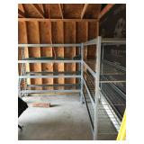 Two 78x25x72 Metal Shelving Units