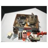 Small Vise and Hand Tools Lot