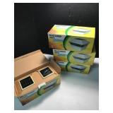 8 Solar Garden Lights