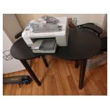 Desk and HP All in One Printer