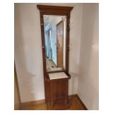 Hall Tree with Mirror