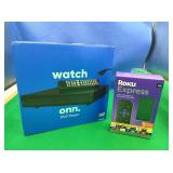 Watch Onn DVD Player & Roku Express
