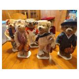 Collection of Brass Button Bears