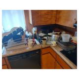 Contents of Kitchen Counter