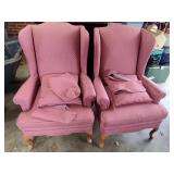 2 Matching Wingback Chairs