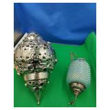 2 Hanging Candle Holders