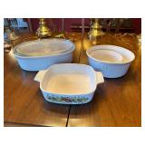 Corning Ware Baking Dishes Set