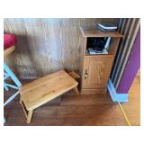 Small Cabinet with Contents and Tray