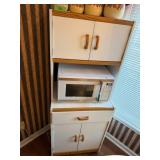 Wood and Laminate Kitchen Storage Cabinet