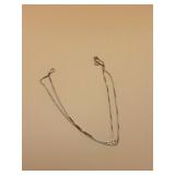 14K Gold Box Chain Necklace