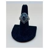 925 Silver Ornate Ring