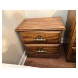 American of Martinsville Two-Drawer Nightstand