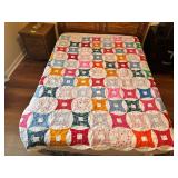 Handmade Multicolor Patchwork Quilt