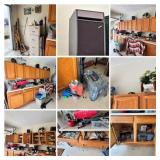 Garage Contents on Left Side, Excludes Mirror