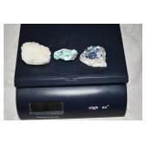 Variety of Raw Crystals