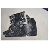 Large Black & White Crystal Geode Slab