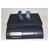 Pair of Lapis Lazuli Carved Eagle Figures