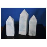 Blue Aragonite Towers