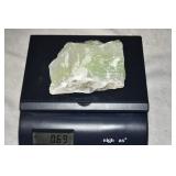 Raw Green Calcite Carbonate Mineral