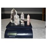 Flower Agate Polished Towers