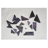 Purple Silicate Mineral Charoitectrian Angles