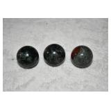 Polished Jasper Agate Spheres