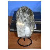 Labradorite Free Form Slab with Stand